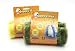 Multipet Happy Hut Plush Cage Hut for Birds, Assorted Green, Grey and Yellow Colors