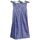 Tadpoles Classics Gingham Navy - Diaper Stacker