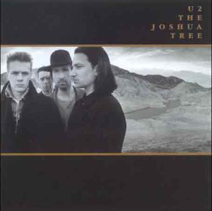 Original album cover of The Joshua Tree by U2
