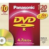 Panasonic Write-Once DVD-R Disc - 20 Pack - Model LM-RF120MU20 DVD
