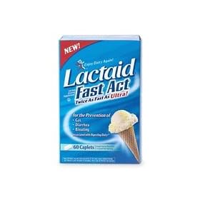 Lactaid-Fast Act Lactase Enzyme Supplement, 270 Caplets (3 Pack)