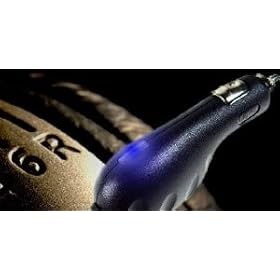 BlackBerry 9630 Tour Professional Blue LED Car Charger for your Phone with digital rapid and slow charge features! RIM