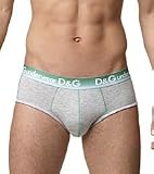 D&G Dolce & Gabbana Degrade Brando Brief with Green Waistband M30241GRN