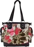 Fleurville Lexie Tote Diaper Bag - Khaki Berry Ogo
