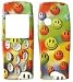 PC Hardware : Smiles - Nokia 3200 Faceplate Cell Phone Cover with Keypad - Nokia 3205 Faceplate