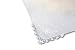 Floral Handkerchief with Embroidery, Reads: Grandma
