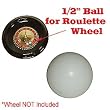 Set of 3 1/2" Ball for Roulette Wheel - Casino Supplies > Roulette Supplies