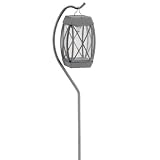Malibu Solar Plastic Coach Landscape Light with White LED, Pewter #LZ20601P