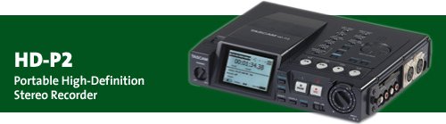 TASCAM HDP2 Portable Stereo Recorder