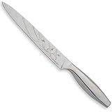 CulinHome Decor Collection 8-Inch Hibiscus Slicing Knife