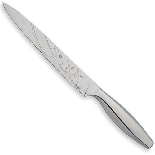 CulinHome Decor Collection 8-Inch Hibiscus Slicing Knife
