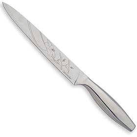 CulinHome Decor Collection 8-Inch Hibiscus Slicing Knife by CulinHome