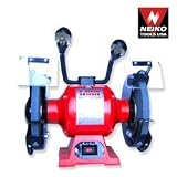 Professional Grade 6 Inch Bench Grinder - Dual Halogen Lights