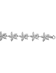Sterling Silver Starfish Charm Bracelet