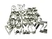Ateco 6950 Alphabet Cookie Cutter Set 26-pc.