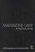 Magazine Law: A Practical Guide (Blueprint)