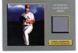 2006 Topps Turkey Red Relics #CC Chris Carpenter JSY - St. Louis Cardinals (Piece of Authentic Jersey) (Baseball Cards)