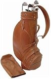Deluxe Leather Golf Bag