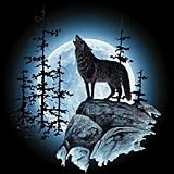 Wolf Moon 30 Adult T-Shirt