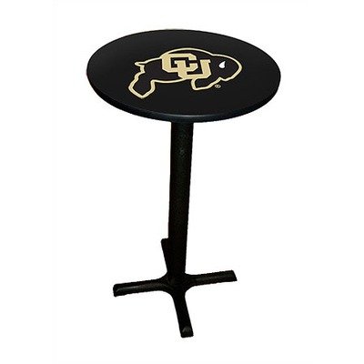 Georgia Bulldogs Officially Licensed Laminated Pub Table with Black X-Base