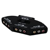 Commutateur audio/vidéo 3-voies