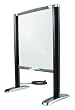 Thermique Freestanding Glass Towel Warmer - Black/Chrome