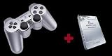 Playstation 2 - Peripheral Double Pack Silber