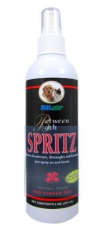 Detail image NILodor Between Bath Spritz [Freshens, Deodorizes, Detangles & Conditions] -Red Clover Tea- 8 oz./237 mL