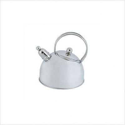 Demeyere 2.6-Quart Whistling Kettle with Silvinox Surface Demeyere 2.6-Quart Whistling Kettle with Silvinox Surface