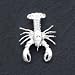 Sterling Silver Satin Finish Diamond Cut LobSter Pin
