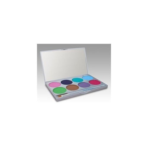 Paradise 8 Color Palette/Face Paint Kit (Pastel) 2oz
