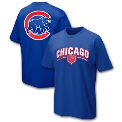 Chicago Cubs Nike Youth Short Sleeve MLB T-shirt - Arch Graphic and Date