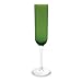 Uptown Green Acrylic Champagne Glass 7 oz