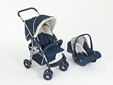 Zermatt TS Pushchair with Accessories in Navy/Cream