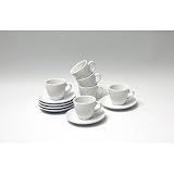 Produkt-Bild: 12-tlg. Espressotassen-Set f&uuml;r 6 Personen "Bistro"