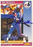 Eric Bullock, Montreal Expos Autographed Card