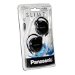 Panasonic RP-HS46-K SLIMZ Ear-Clip Headphones with Ultra-Slim Housing (Black)