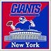 Sporting Goods : New York Giants Paper Cube
