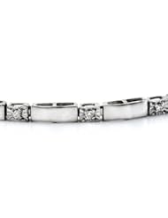 10k YELLOW GOLD WOMENS BRACELET LB-1160 DIAMOND 0.15CT TW