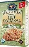 Nature's Path Organic Instant Hot Oatmeal Apple Cinnamon -- 8 Packets
