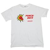 Nintendo （ニンテンドー） PUNCH-OUT!! ロゴTシャツ　Mサイズ　(White) ［並行輸入品］