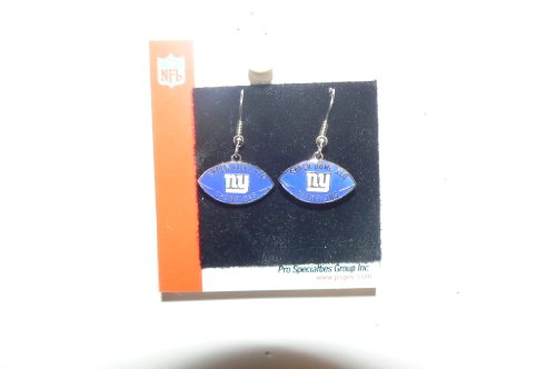 NFL New York Giants Super Bowl XLII Champions Dangle Earrings