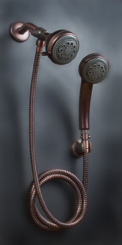 Mariner Oil Rub Bronze Combination Shower Head Mariner Oil Rub Bronze Combination Shower Head