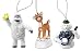 Singing Rudolph Red-Nosed Reindeer Ornament Set