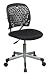 166006 Office Star - Fun Modern Armless Computer Task Chair