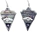Denver Broncos Dangle Earrings - NFL Football Fan Shop Sports Team Merchandise