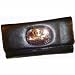 Kathy Van Zeeland Checkbook Wallet Apollo Clutch Gunmetal