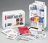 Exclusive By First Aid Only Truckers kit- 16 unit- 87 piece- metal case w/ gasket- 1 ea.