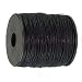 Waxed 1mm Cotton Cord 100 Meters Black