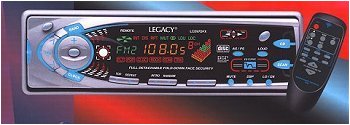 Electronics: Legacy LCD97DFX Radio / CD player Full DIN in dash 40 Watts x 4